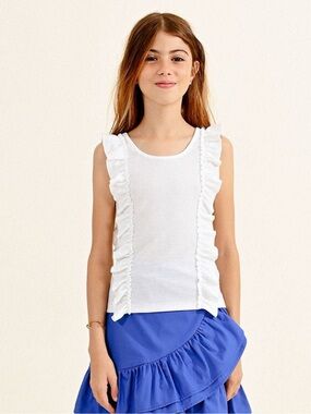 Molly Bracken Ruffled Tank Top